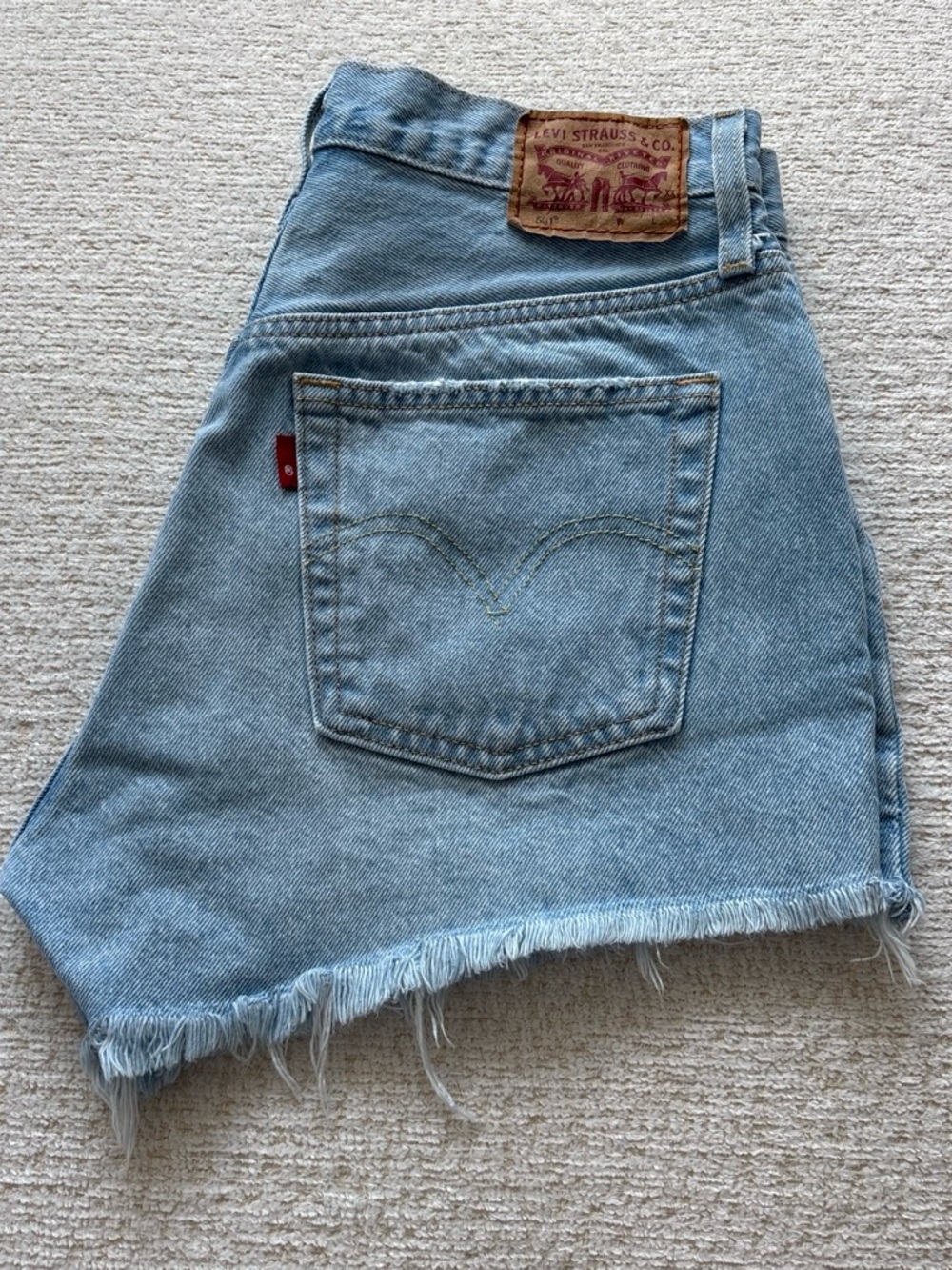 Levi's Light Blue Denim Women’s Shorts Size 26